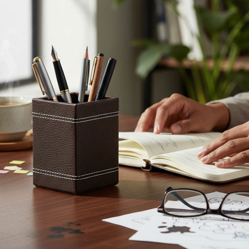 OG - 01 Premium Leather Finish Desk Pen
